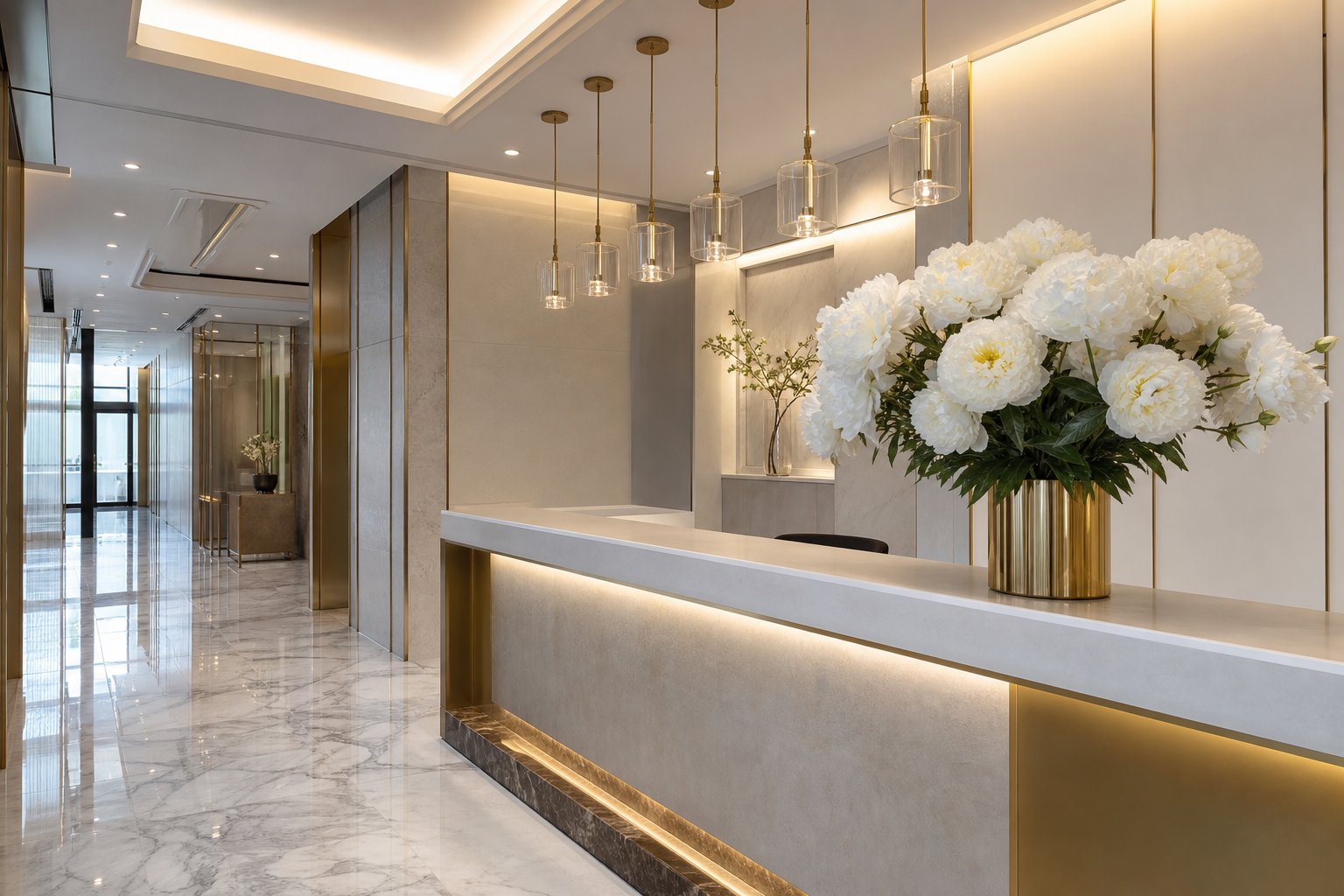 Lumina Dental Clinic Reception